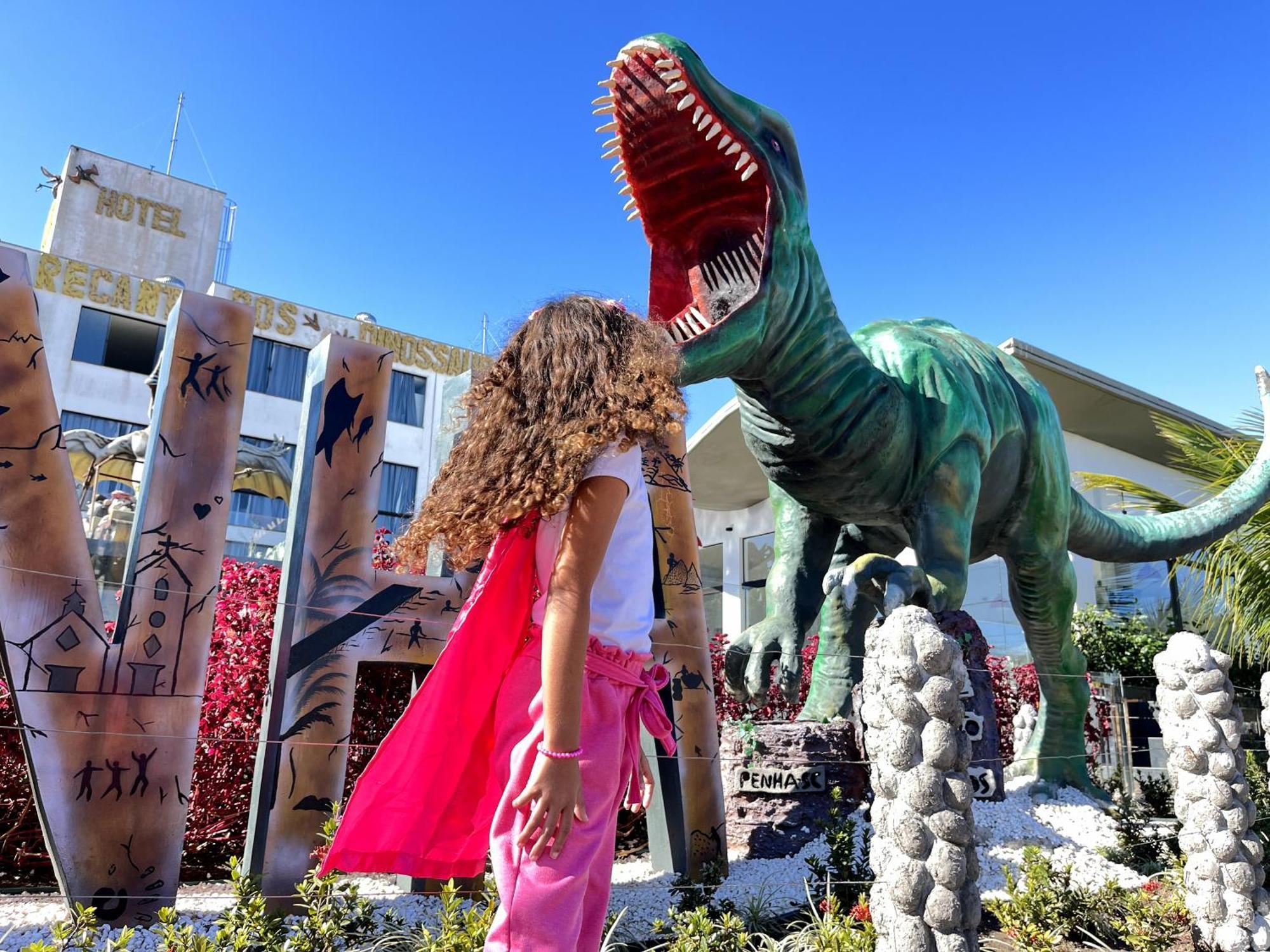 Hotel Recanto Dos Dinossauros Penha  Buitenkant foto