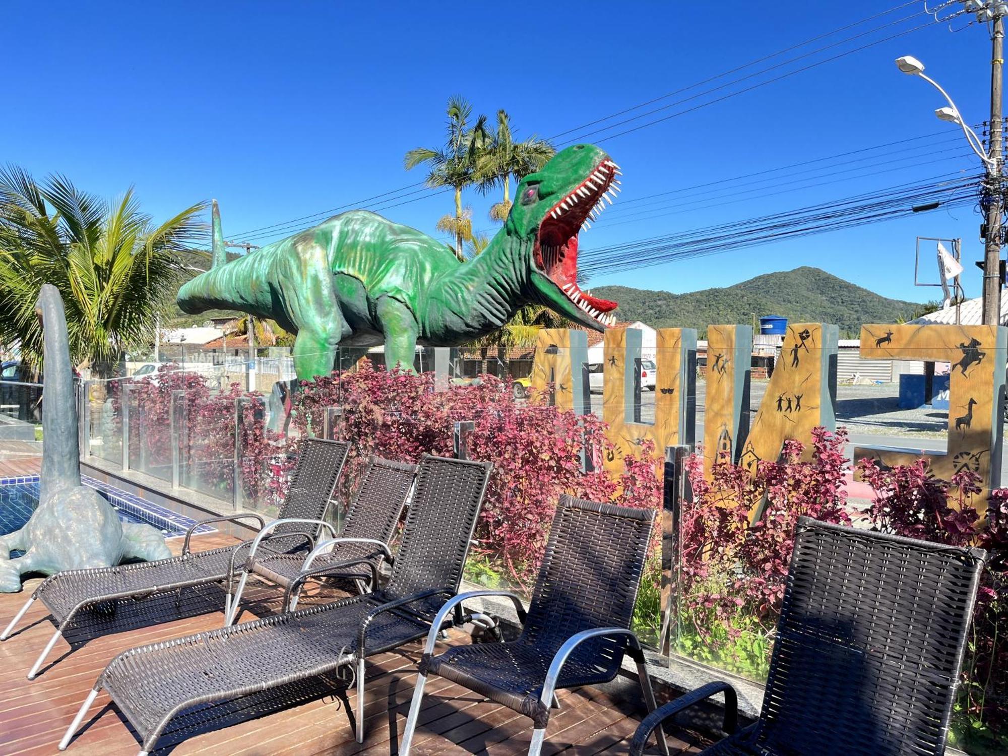 Hotel Recanto Dos Dinossauros Penha  Buitenkant foto