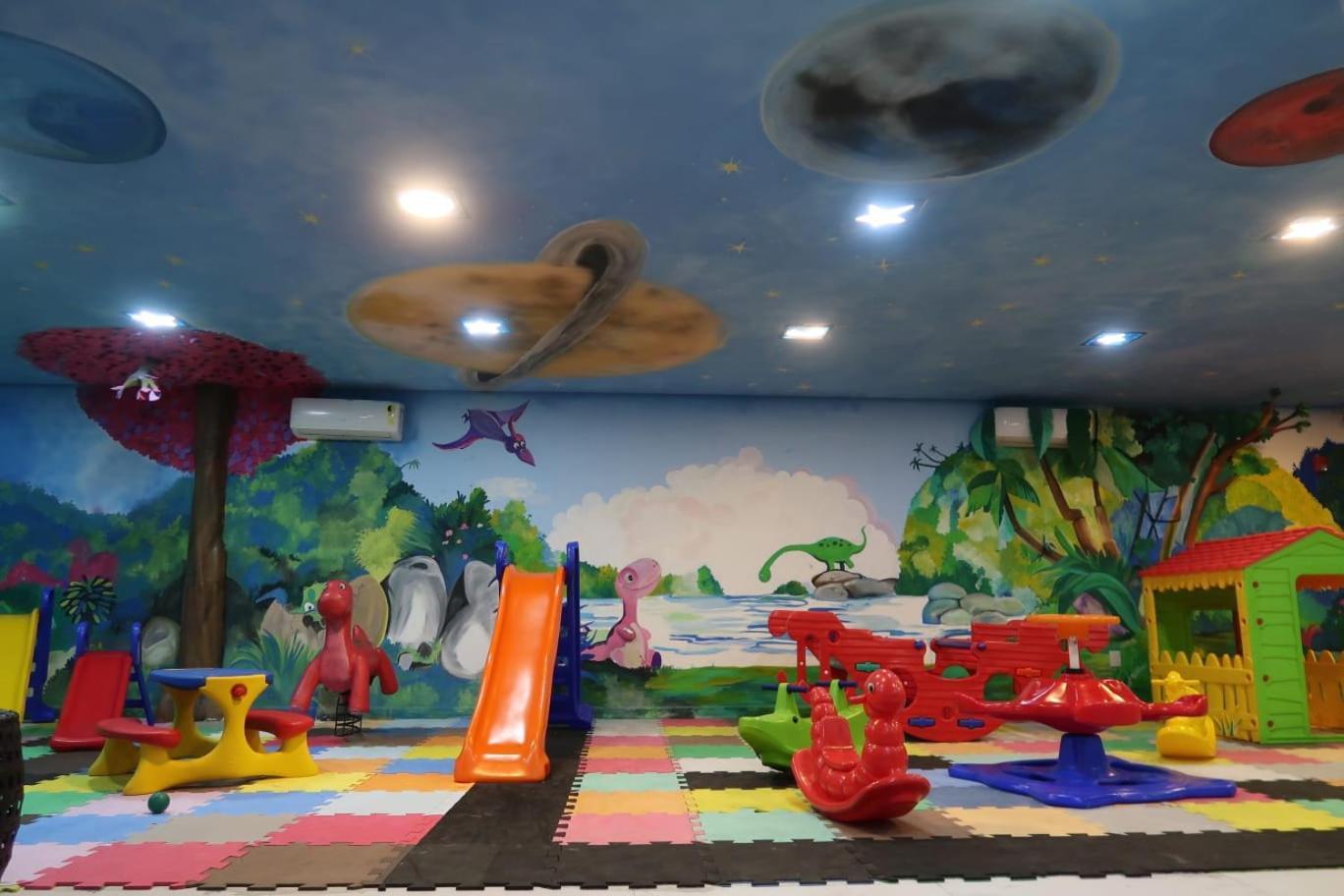 Hotel Recanto Dos Dinossauros Penha  Buitenkant foto