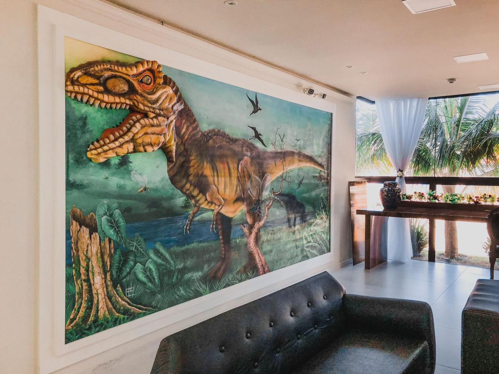 Hotel Recanto Dos Dinossauros Penha  Buitenkant foto