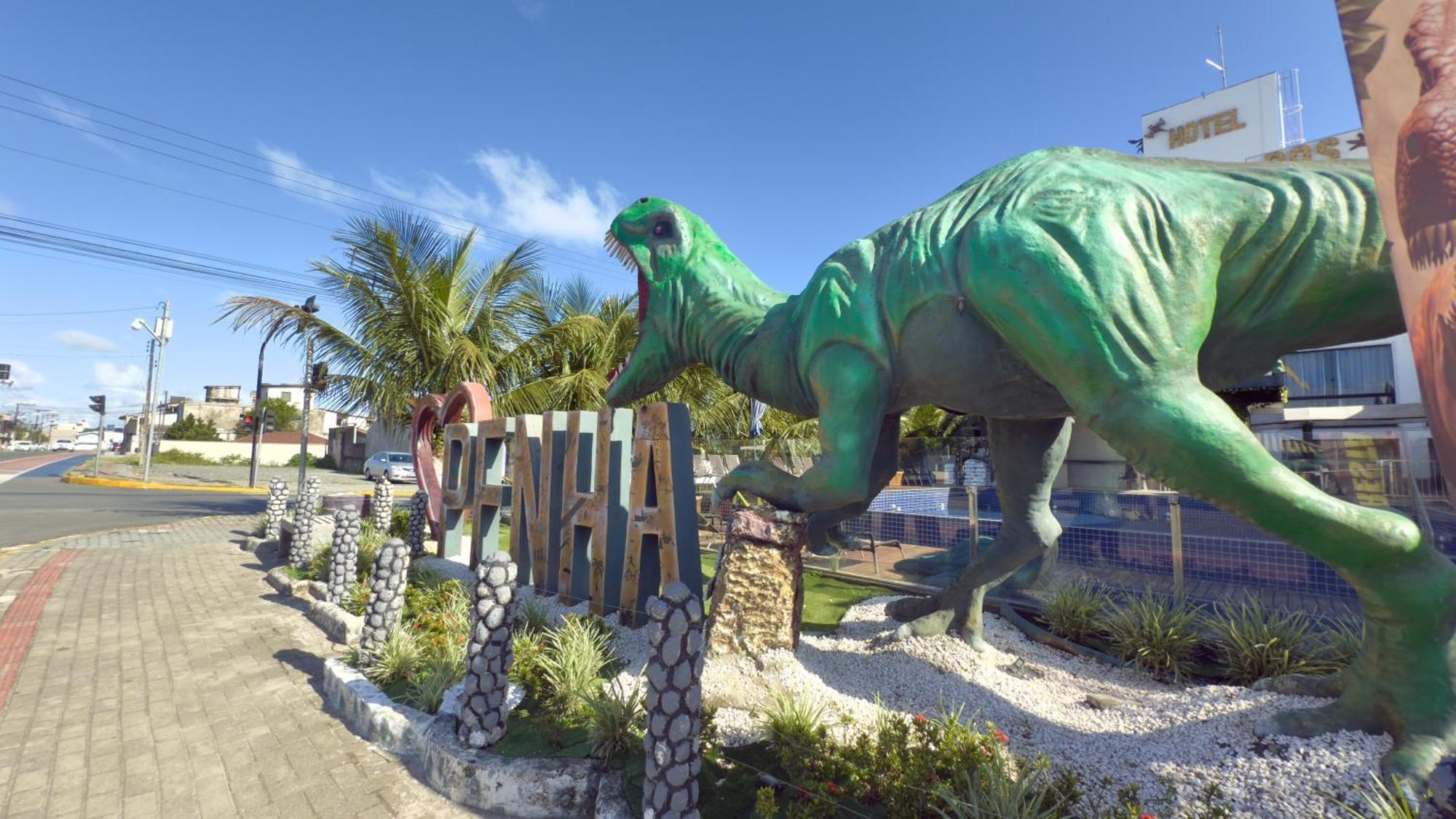 Hotel Recanto Dos Dinossauros Penha  Buitenkant foto