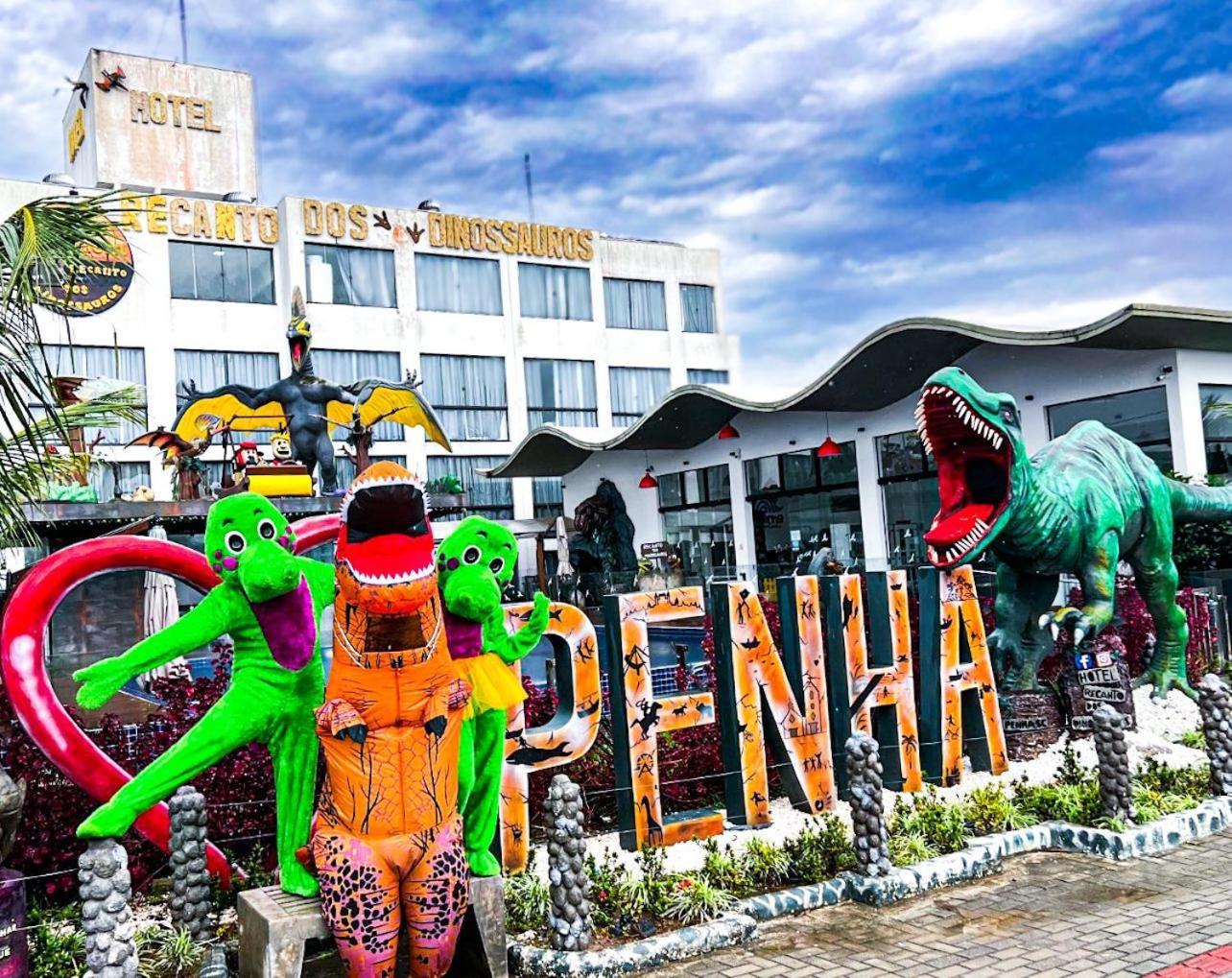 Hotel Recanto Dos Dinossauros Penha  Buitenkant foto
